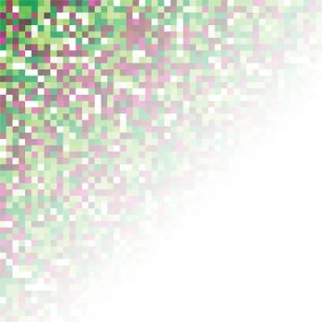 Abstract Pixel Background Stock Illustration