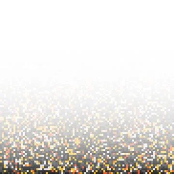 Abstract Pixel Background Stock Illustration