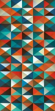 Abstract Pixel Background Stock Illustration