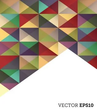 Abstract Pixel Background Stock Illustration