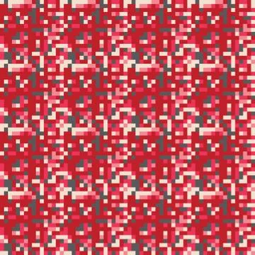 Abstract Pixel Background Stock Illustration