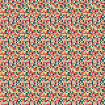 Abstract Pixel Background Stock Illustration