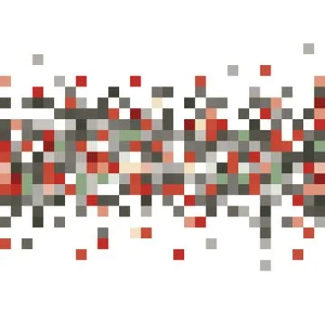 Abstract Pixel Background Stock Illustration