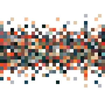 Abstract Pixel Background Stock Illustration