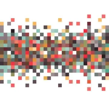 Abstract Pixel Background Stock Illustration