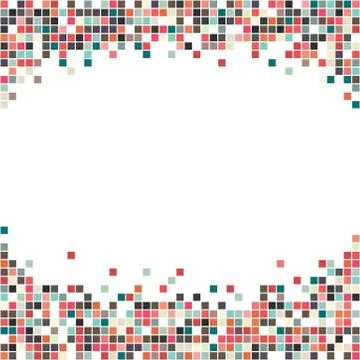 Abstract Pixel Background Stock Illustration