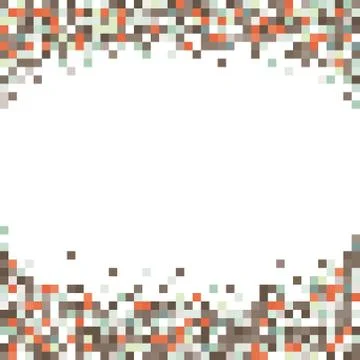 Abstract Pixel Background Stock Illustration
