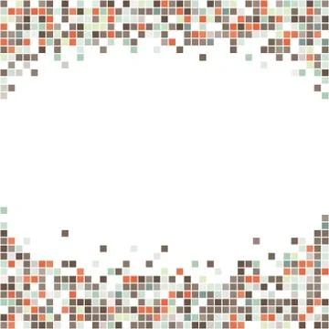 Abstract Pixel Background Stock Illustration