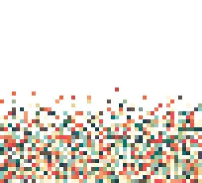Abstract Pixel Background Stock Illustration