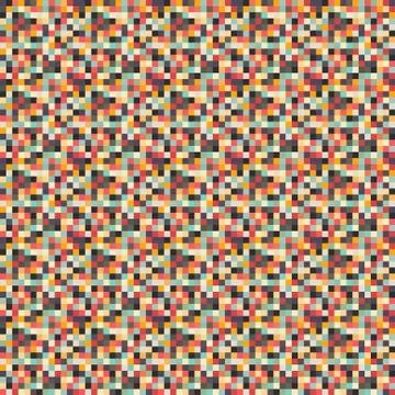 Abstract Pixel Background Stock Illustration