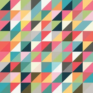 Abstract Pixel Background Stock Illustration