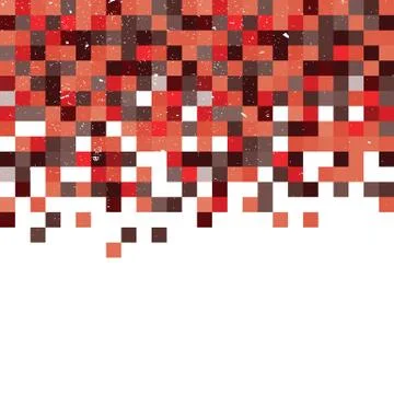 Abstract Pixel Background Stock Illustration