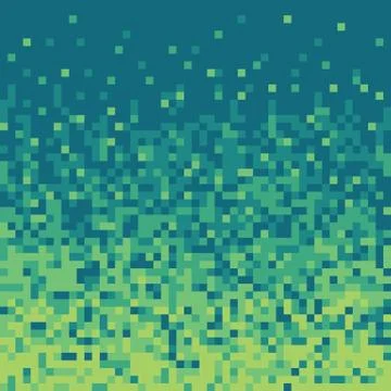 Abstract Pixel Background Stock Illustration