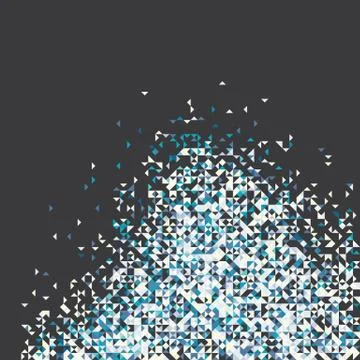 Abstract Pixel Background Stock Illustration