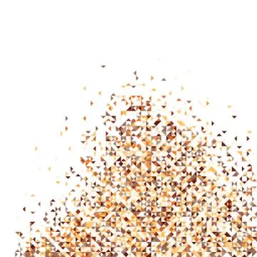 Abstract Pixel Background Stock Illustration