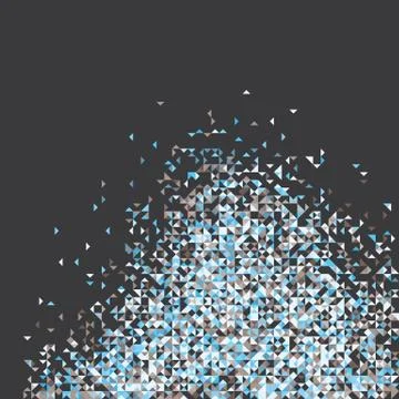 Abstract Pixel Background Stock Illustration