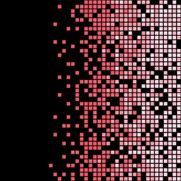 Abstract Pixel Background Stock Illustration