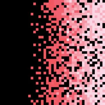 Abstract Pixel Background Stock Illustration