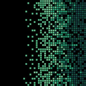 Abstract Pixel Background Stock Illustration