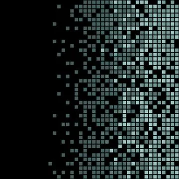 Abstract Pixel Background Stock Illustration