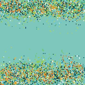 Abstract Pixel Background Stock Illustration