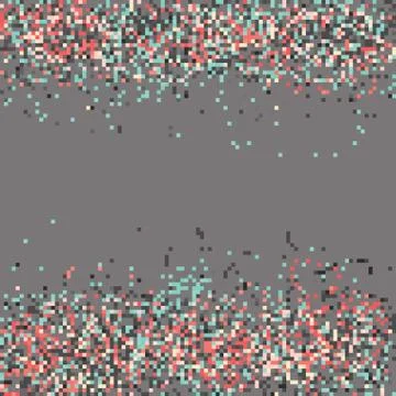 Abstract Pixel Background Stock Illustration