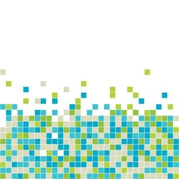 Abstract Pixel Background Stock Illustration