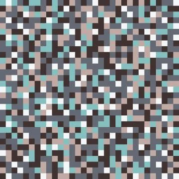 Abstract Pixel Background Stock Illustration
