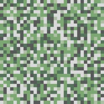 Abstract Pixel Background Stock Illustration
