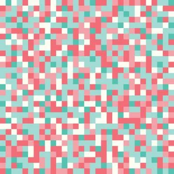 Abstract Pixel Background Stock Illustration