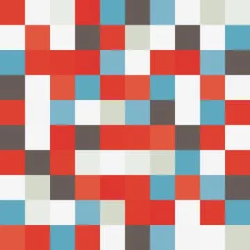 Abstract Pixel Background Stock Illustration