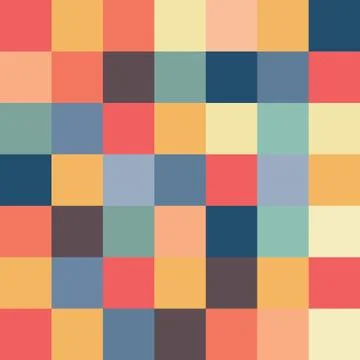 Abstract Pixel Background Illustrazione stock