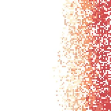Abstract Pixel Background Stock Illustration