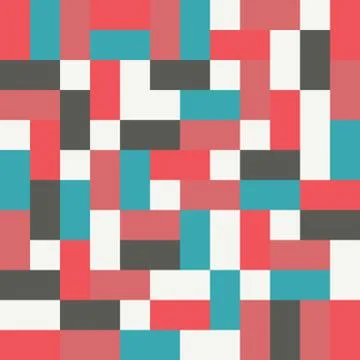 Abstract Pixel Background Stock Illustration