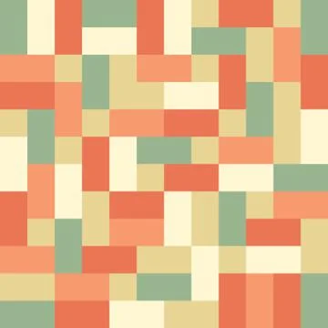 Abstract Pixel Background Stock Illustration
