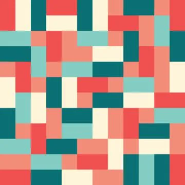 Abstract Pixel Background Stock Illustration