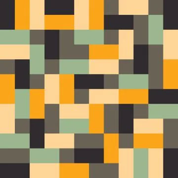 Abstract Pixel Background Stock Illustration