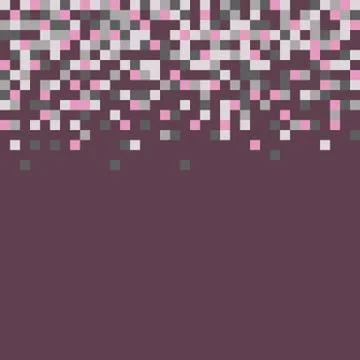 Abstract Pixel Background Stock Illustration