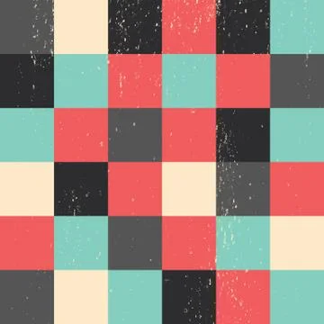 Abstract Pixel Background Stock Illustration