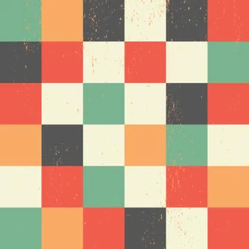 Abstract Pixel Background Stock Illustration