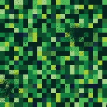 Abstract Pixel Background Stock Illustration