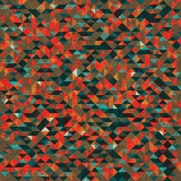 Abstract Pixel Background Stock Illustration