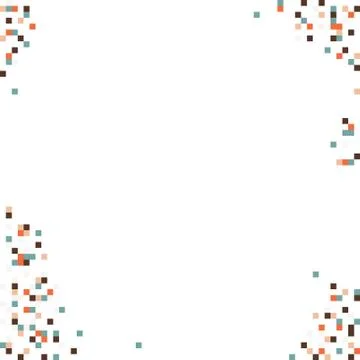 Abstract Pixel Background Stock Illustration