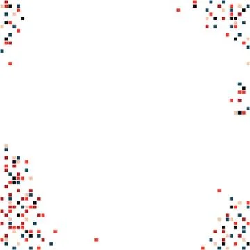 Abstract Pixel Background Stock Illustration