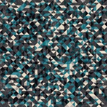 Abstract Pixel Background Stock Illustration