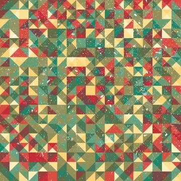 Abstract Pixel Background Stock Illustration