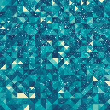 Abstract Pixel Background Stock Illustration