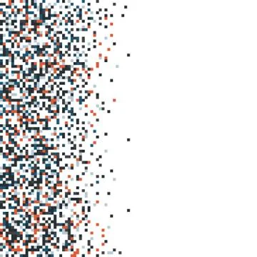 Abstract Pixel Background Stock Illustration