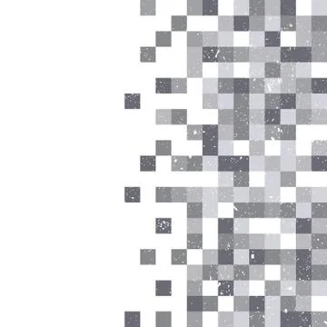 Abstract Pixel Background Stock Illustration