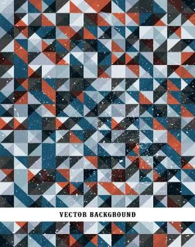 Abstract Pixel Background Stock-Illustration